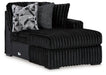Midnight-Madness Sectional with Chaise - Atchison Furniture Company (Atchison, KS)
