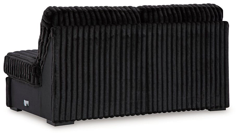 Midnight-Madness Sectional with Chaise - Atchison Furniture Company (Atchison, KS)