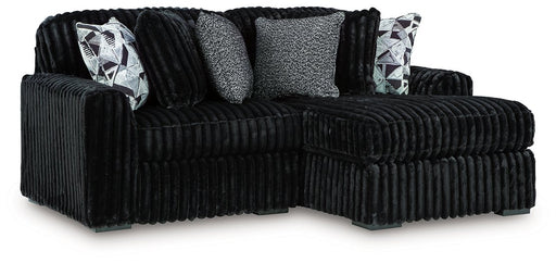 Midnight-Madness Sectional with Chaise - Atchison Furniture Company (Atchison, KS)