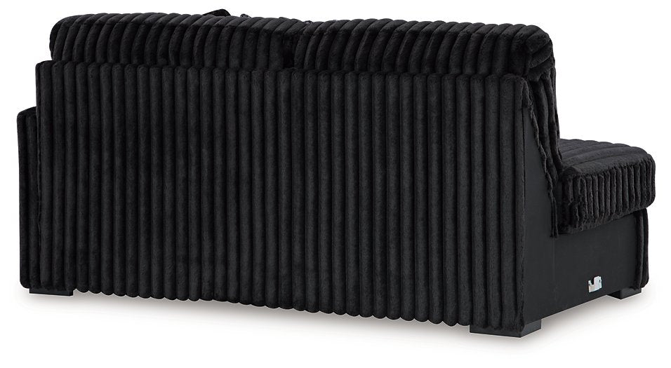 Midnight-Madness Sectional with Chaise - Atchison Furniture Company (Atchison, KS)