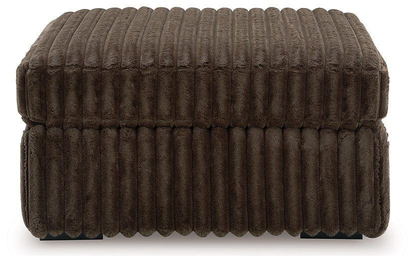 Midnight-Madness Oversized Accent Ottoman - Atchison Furniture Company (Atchison, KS)