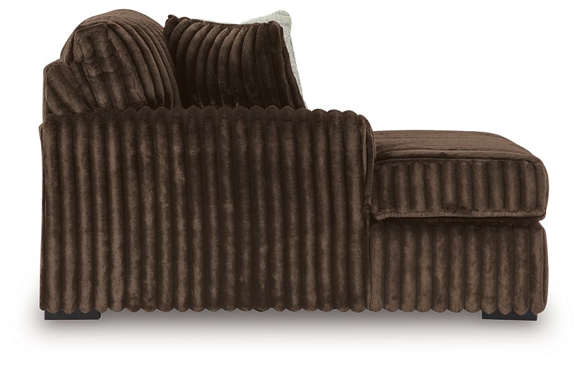 Midnight-Madness Sectional with Chaise - Atchison Furniture Company (Atchison, KS)