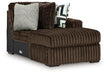 Midnight-Madness Sectional with Chaise - Atchison Furniture Company (Atchison, KS)