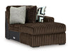 Midnight-Madness Sectional with Chaise - Atchison Furniture Company (Atchison, KS)