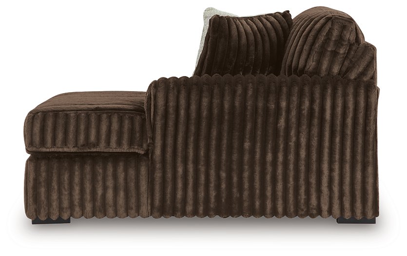 Midnight-Madness Sectional with Chaise - Atchison Furniture Company (Atchison, KS)