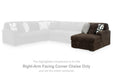 Midnight-Madness Sectional with Chaise - Atchison Furniture Company (Atchison, KS)