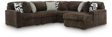 Midnight-Madness Sectional with Chaise - Atchison Furniture Company (Atchison, KS)