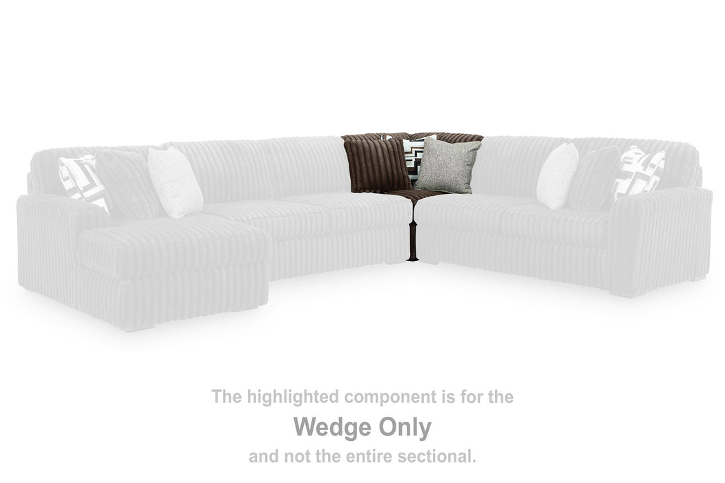 Midnight-Madness Sectional with Chaise - Atchison Furniture Company (Atchison, KS)