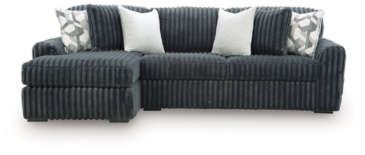 Midnight-Madness Sectional Sofa with Chaise - Atchison Furniture Company (Atchison, KS)