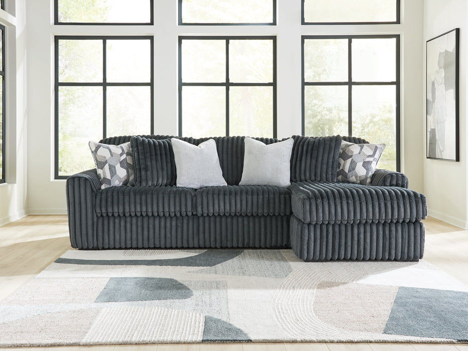 Midnight-Madness Sectional Sofa with Chaise - Atchison Furniture Company (Atchison, KS)