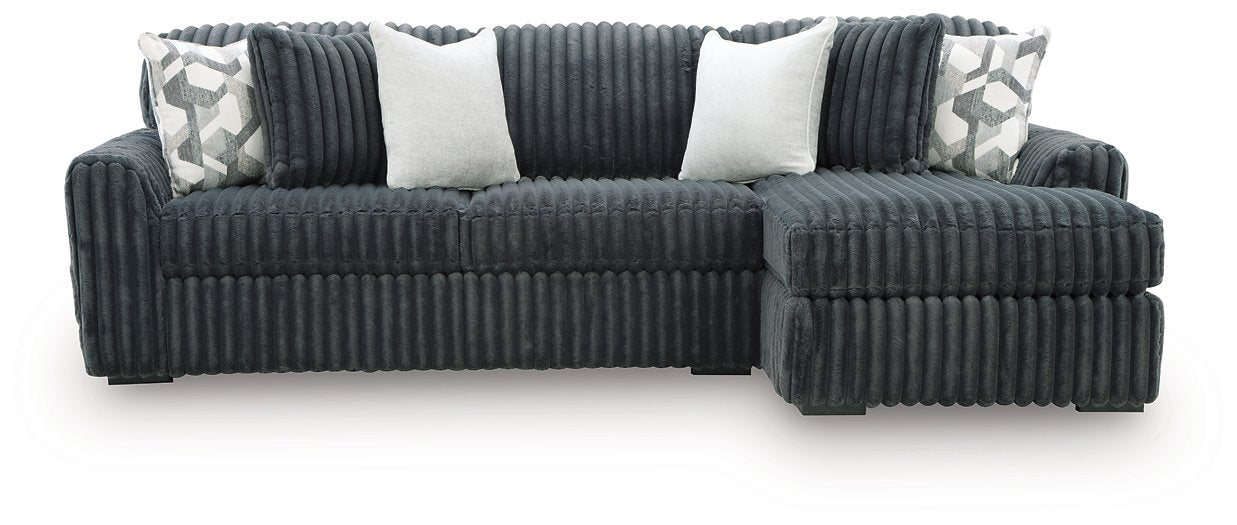 Midnight-Madness Sectional Sofa with Chaise - Atchison Furniture Company (Atchison, KS)