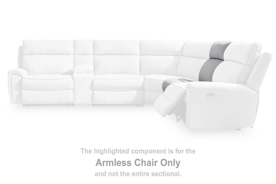 Social Pointe Reclining Sectional with Storage Consoles - Atchison Furniture Company (Atchison, KS)