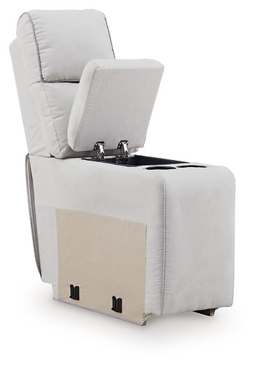 Social Pointe Reclining Sectional with Storage Consoles - Atchison Furniture Company (Atchison, KS)