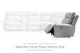 Social Pointe Reclining Sectional with Storage Consoles - Atchison Furniture Company (Atchison, KS)