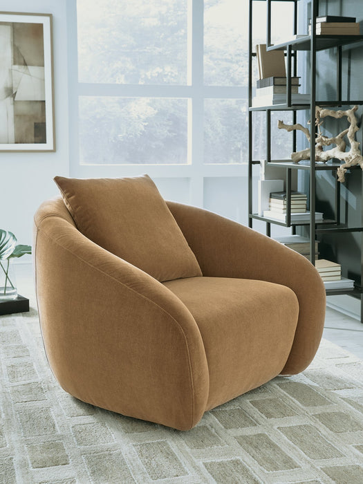 Yahya Swivel Accent Chair - Atchison Furniture Company (Atchison, KS)