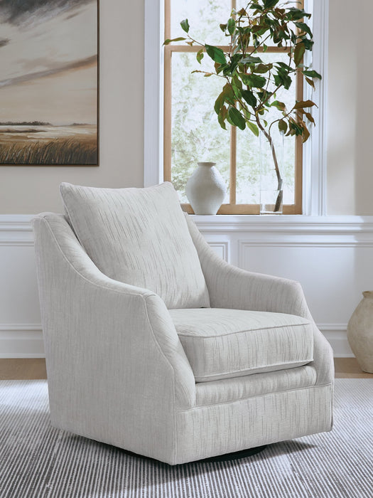 Gubbins Swivel Accent Chair - Atchison Furniture Company (Atchison, KS)