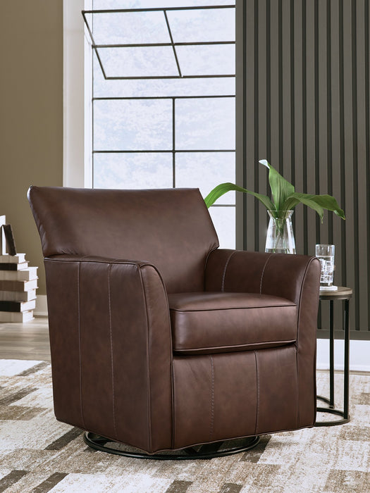 Braydunn Swivel Glider Accent Chair - Atchison Furniture Company (Atchison, KS)