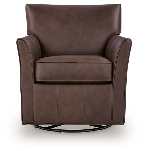 Braydunn Swivel Glider Accent Chair - Atchison Furniture Company (Atchison, KS)