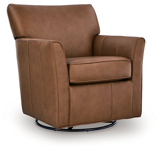 Braydunn Swivel Glider Accent Chair - Atchison Furniture Company (Atchison, KS)