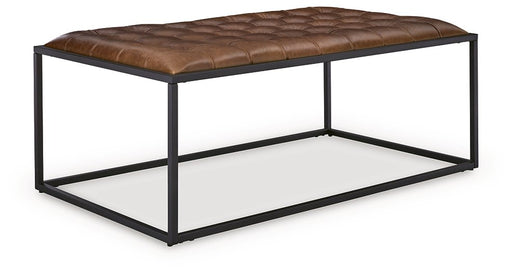 Junsor Coffee Table Ottoman - Atchison Furniture Company (Atchison, KS)