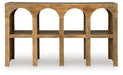 Luzmanacy Console Sofa Table - Atchison Furniture Company (Atchison, KS)