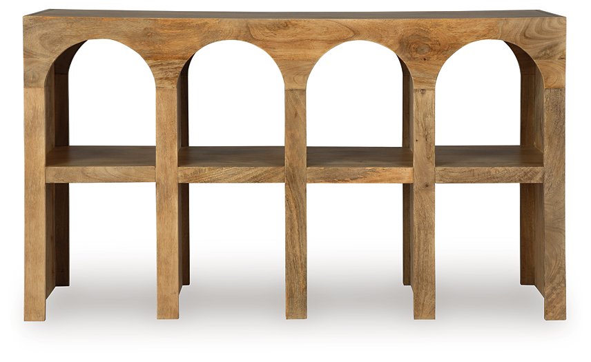 Luzmanacy Console Sofa Table - Atchison Furniture Company (Atchison, KS)