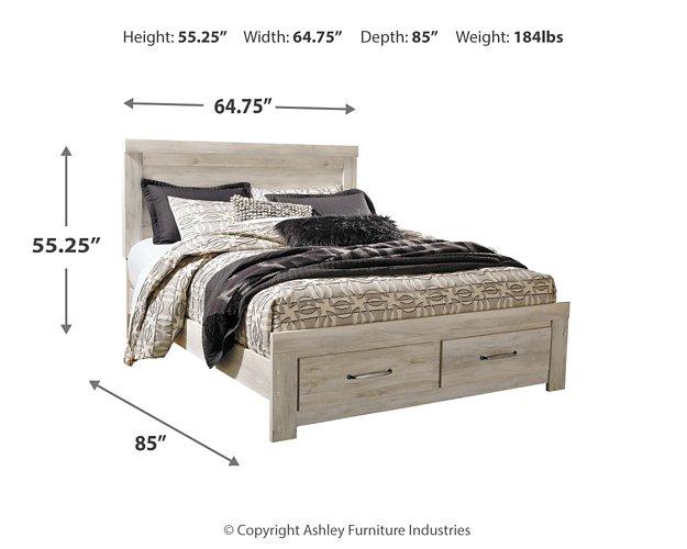 Bellaby Bed with 2 Storage Drawers - Atchison Furniture Company (Atchison, KS)