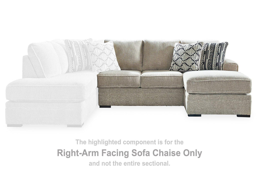 Calnita Sectional with Chaise - Atchison Furniture Company (Atchison, KS)
