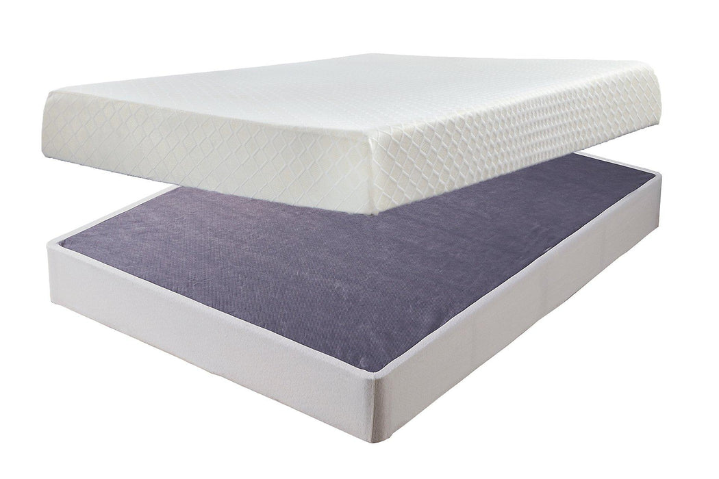 10 Inch Chime Memory Foam Mattress Set - Atchison Furniture Company (Atchison, KS)