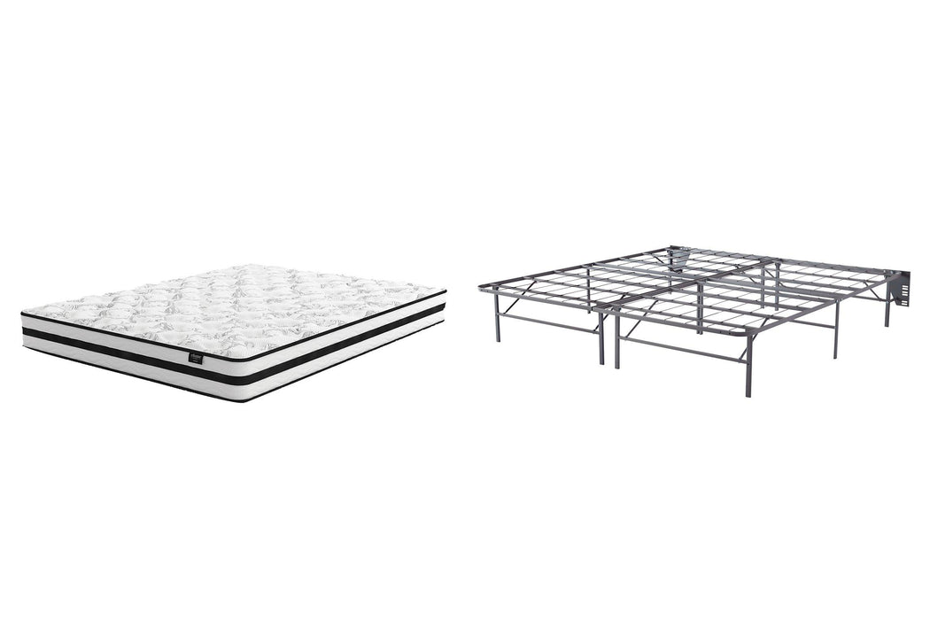 8 Inch Chime Innerspring Mattress Set - Atchison Furniture Company (Atchison, KS)