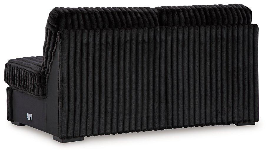 Midnight-Madness Sectional with Chaise - Atchison Furniture Company (Atchison, KS)