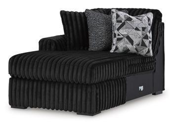Midnight-Madness Sectional with Chaise - Atchison Furniture Company (Atchison, KS)