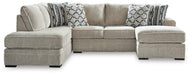 Calnita Sectional with Chaise - Atchison Furniture Company (Atchison, KS)