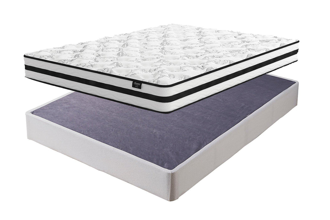 8 Inch Chime Innerspring Mattress Set - Atchison Furniture Company (Atchison, KS)