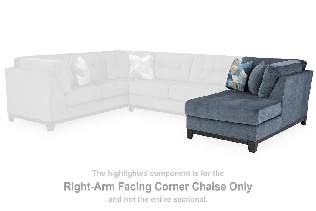 Maxon Place Sectional with Chaise - Atchison Furniture Company (Atchison, KS)