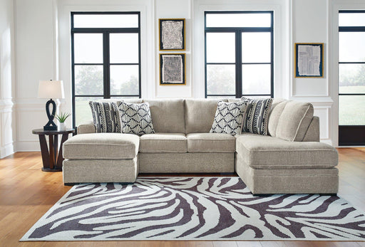 Calnita Sectional with Chaise - Atchison Furniture Company (Atchison, KS)