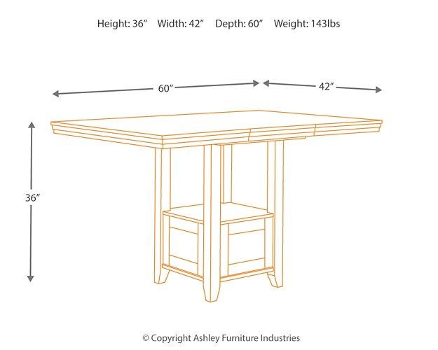 Ralene Counter Height Dining Set - Atchison Furniture Company (Atchison, KS)
