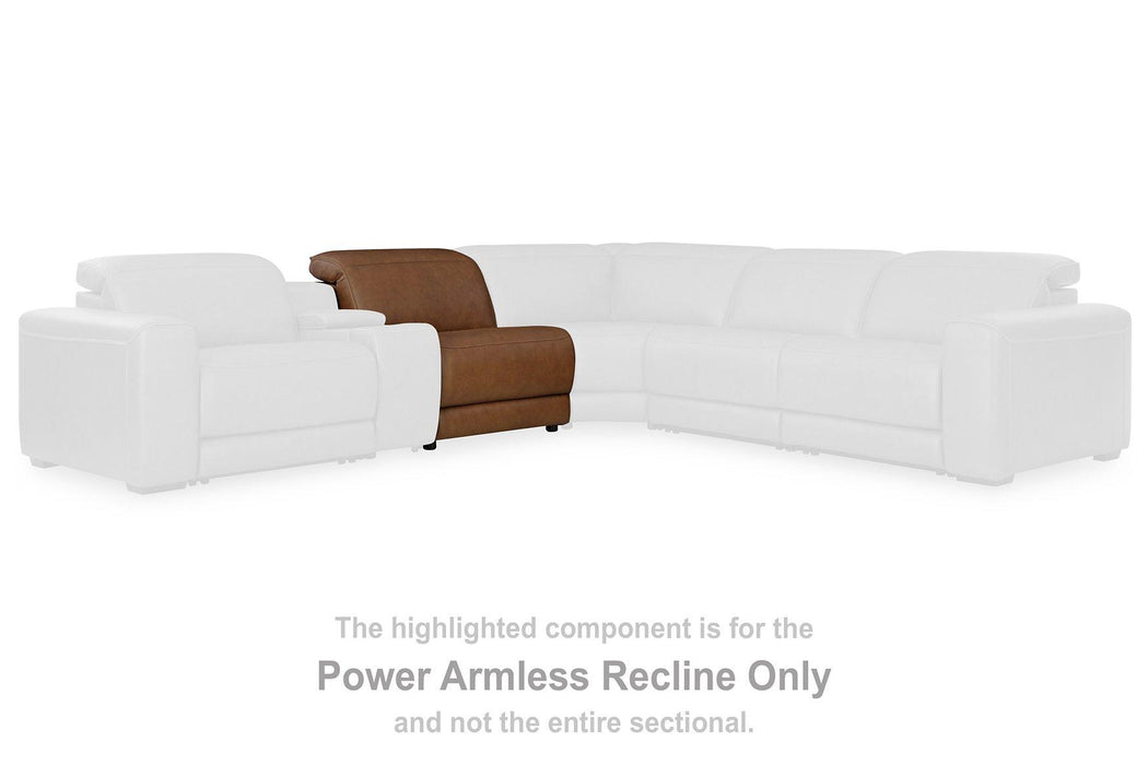 Magic Man 5-Piece Power Reclining Sectional - Atchison Furniture Company (Atchison, KS)