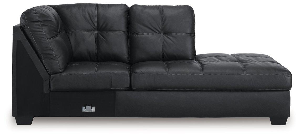 Barlin Mills Sectional with Chaise - Atchison Furniture Company (Atchison, KS)