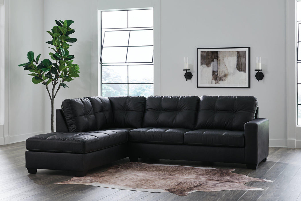 Barlin Mills Sectional with Chaise - Atchison Furniture Company (Atchison, KS)