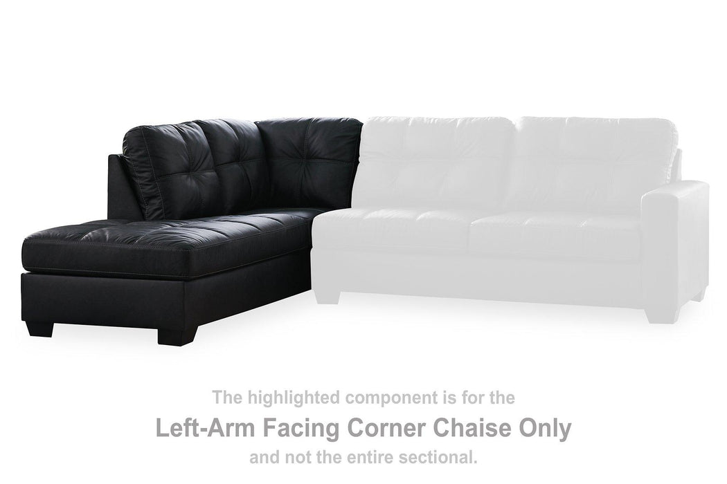 Barlin Mills Sectional with Chaise - Atchison Furniture Company (Atchison, KS)