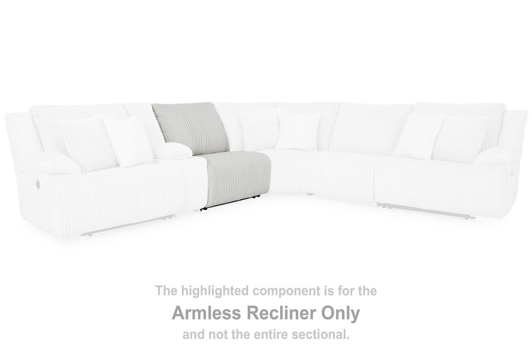 Top Tier Reclining Sectional with Chaise - Atchison Furniture Company (Atchison, KS)