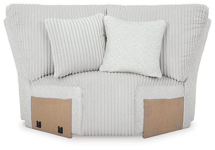 Top Tier Reclining Sectional with Chaise - Atchison Furniture Company (Atchison, KS)