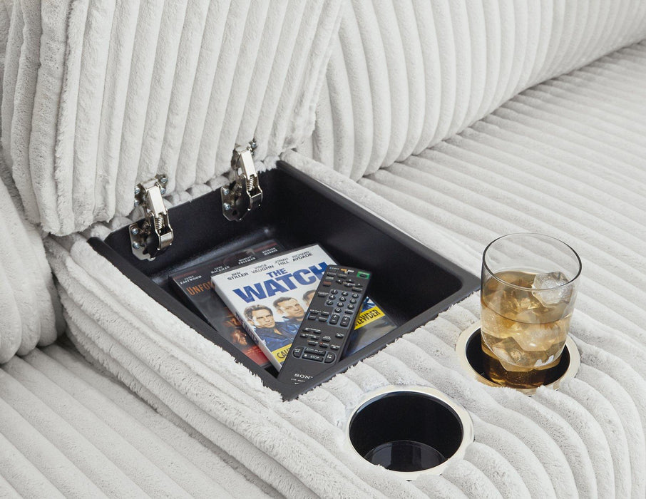 Top Tier Reclining Sectional with Chaise - Atchison Furniture Company (Atchison, KS)