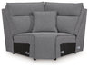 Modmax Reclining Sectional with Console - Atchison Furniture Company (Atchison, KS)