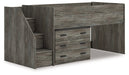 Frandern Loft Bed with Drawer Storage - Atchison Furniture Company (Atchison, KS)