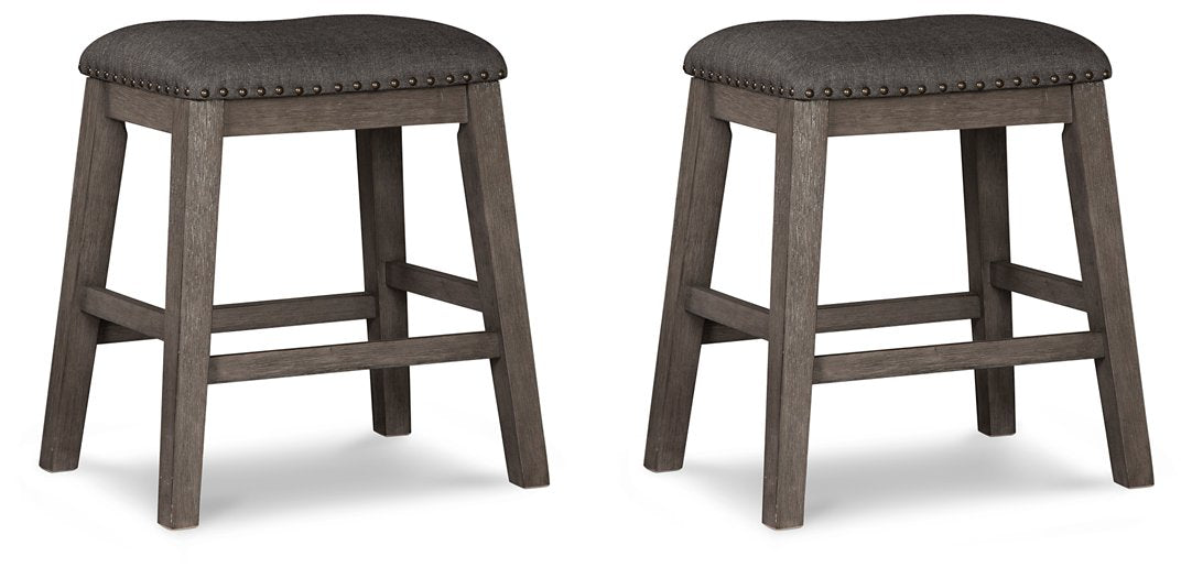 Caitbrook Counter Height Upholstered Bar Stool - Atchison Furniture Company (Atchison, KS)