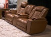 Gruaro Power Reclining Loveseat with Console - Atchison Furniture Company (Atchison, KS)