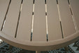 Mission Beach Outdoor Table and 2 Chairs - Atchison Furniture Company (Atchison, KS)