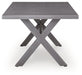 Half Moon Beach Outdoor Dining Table - Atchison Furniture Company (Atchison, KS)